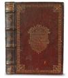 PARADIN, GUILLAUME. Cronique de Savoye. 1552. Lacks the genealogical table. Bound for Ramiro Núñez de Guzmán.